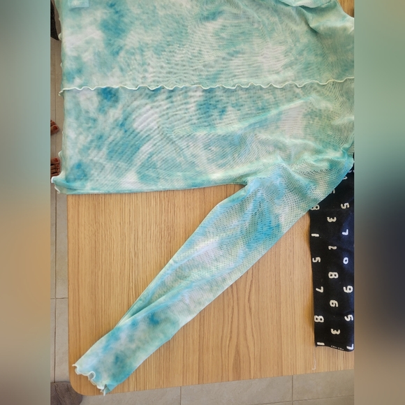 Pou Dou Dou Vingt-Trois sheer long sleeve size M - Picture 3 of 5